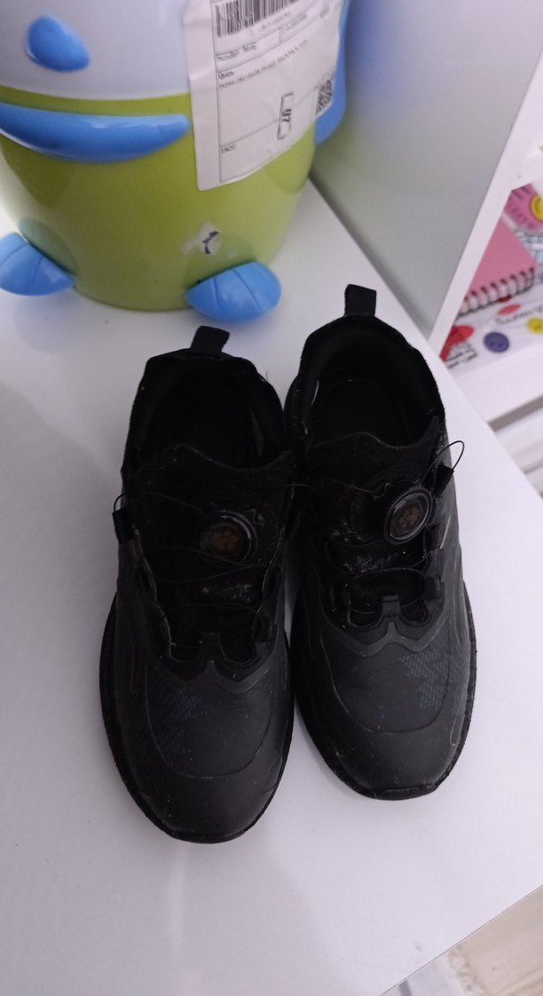 Siyah Erkek Spor Ayakkabı Bağcıklı - Görsel 2