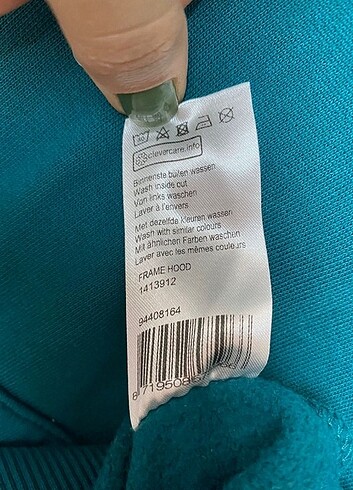 xl Beden yeşil Renk Sweatshirt
