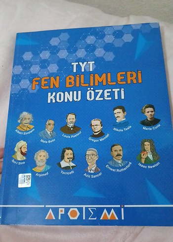 Apotemi TYT Fen Bilimleri Konu Özeti Kitabı