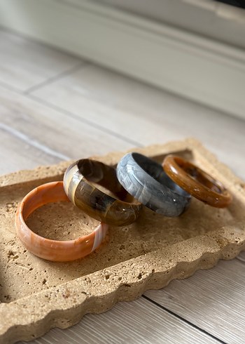 Bej Retro Kadın Bileklik - Görsel 3