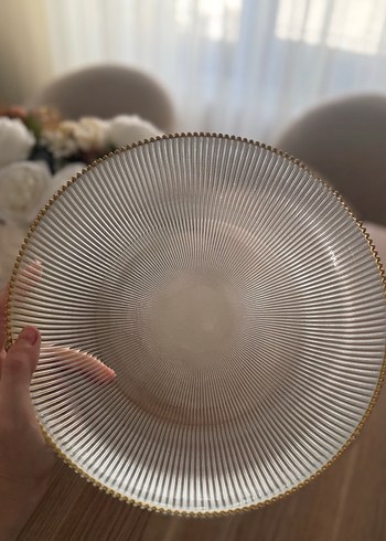 Beyaz Büyük Tabak - Görsel 3