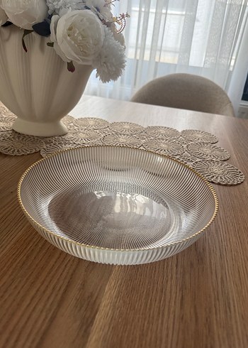 Beyaz Büyük Tabak - Görsel 2