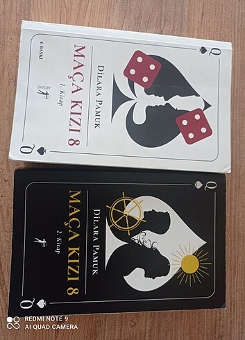 Maça kızı 8 sadece 1 ve 2. Kitap