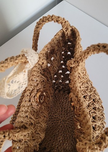 Beden Mango Model Hasır Çanta