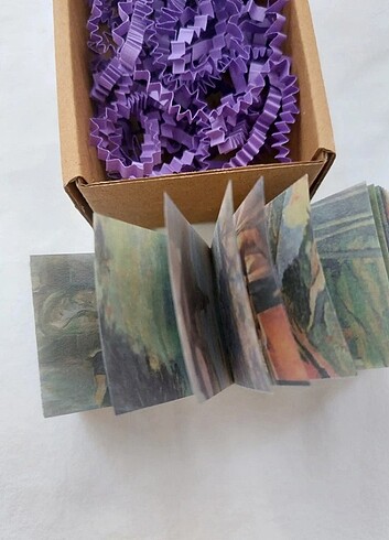 Beden van gogh scrapbook kağıdı