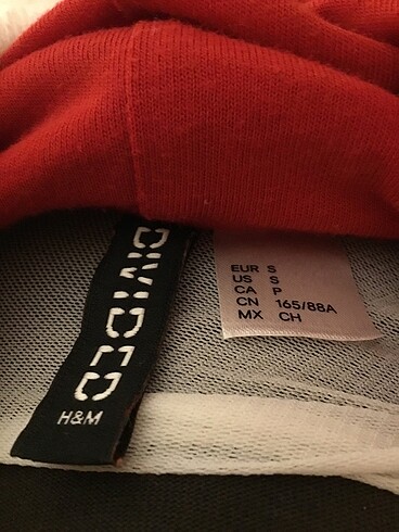 H&M H&M noel baba crop sweatshirt kostüm