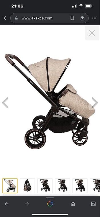 Bebek arabası (güncel sıfır fiyatı 24.500) o yüzden pazarlık ya - Görsel 3