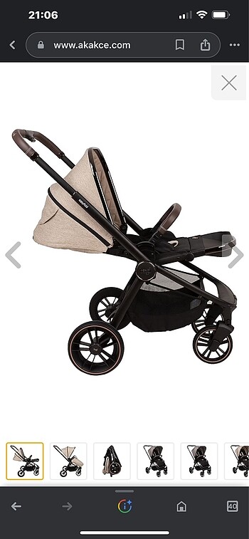 Bebek arabası (güncel sıfır fiyatı 24.500) o yüzden pazarlık ya - Görsel 4