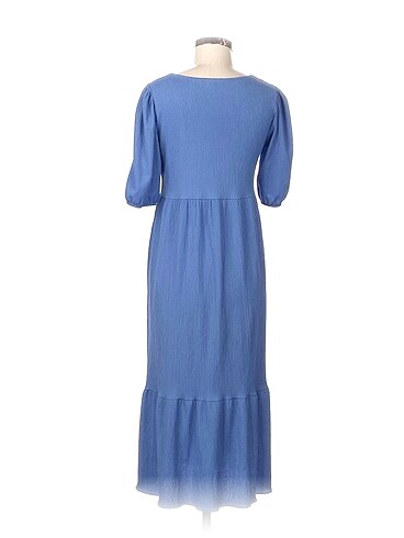 l Beden Vintage Love Uzun Elbise %70 İndirimli.