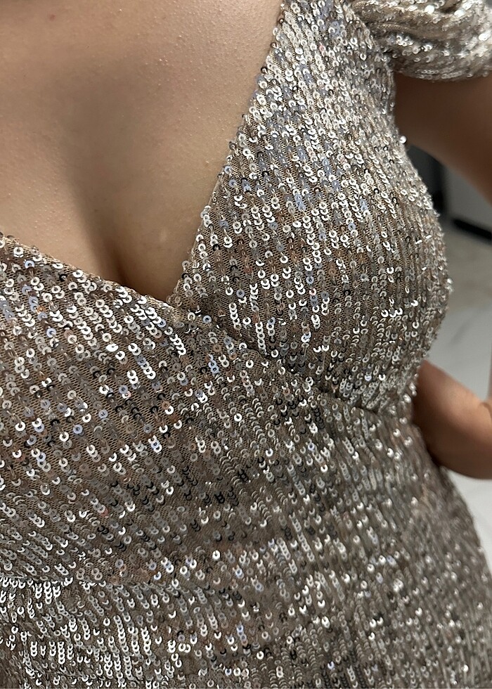 Payetli kına elbisesi - Görsel 2