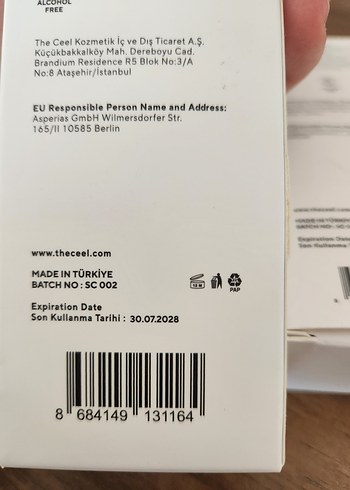 Beden Renk The CEEL SPF 50 Güneş Koruyucu
