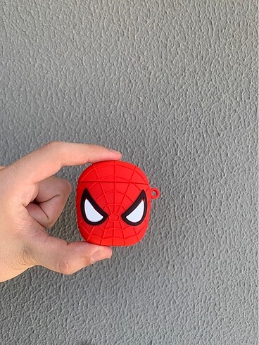 Airpods 1/2 nesil örümcek adam kılıfı