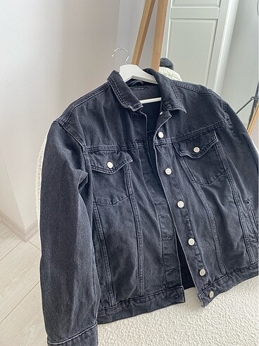 Trendyol & Milla Siyah Jean Ceket
