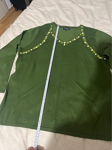 xl Beden yeşil Renk Kazak