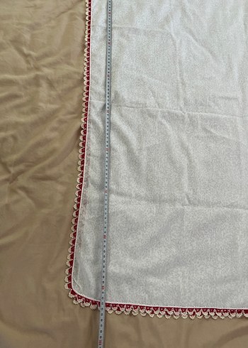 Dantel Detaylı Çeyizlik Kadın Şal / Başörtü - Görsel 4