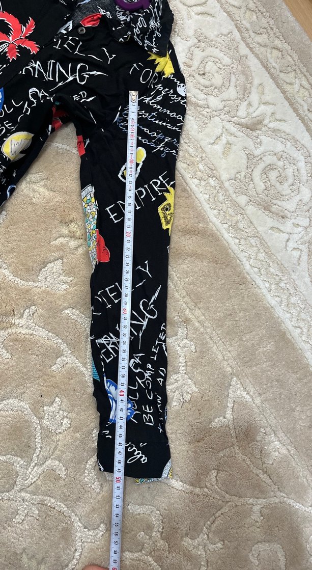 Desenli Uzun Kollu Gömlek Elbise - Görsel 4