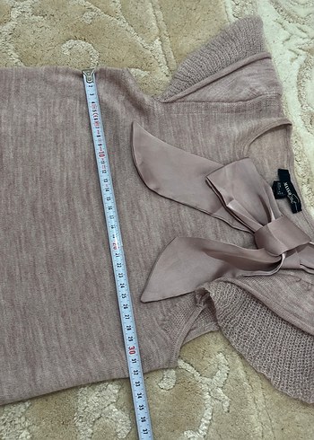 Kısa Kollu Triko Bluz - Görsel 4