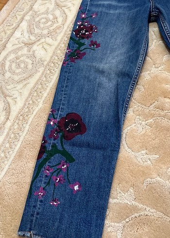 Y2k Vintage Kadın Jean - Görsel 5