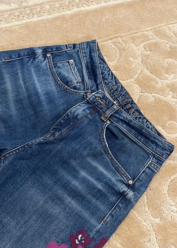 Y2k Vintage Kadın Jean - Görsel 8