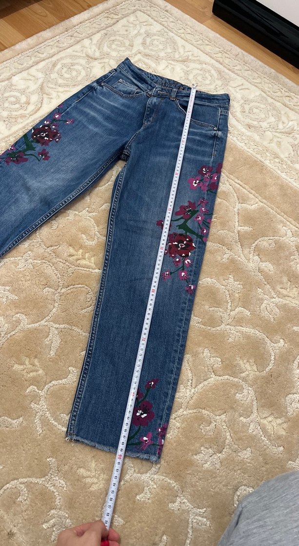 Y2k Vintage Kadın Jean - Görsel 4