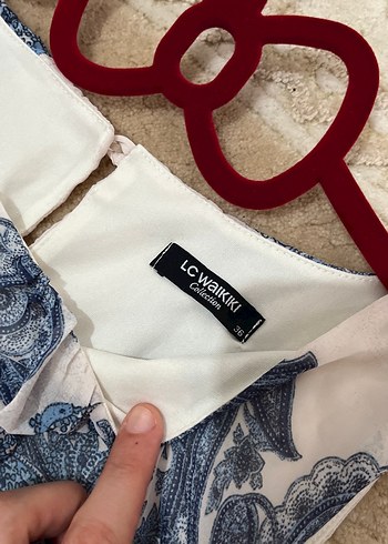 Bohem Tarzı Uzun Askısız Şal Desenli Elbise - Görsel 4