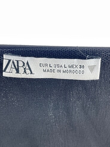 l Beden siyah Renk Zara Mini Üst %70 İndirimli.