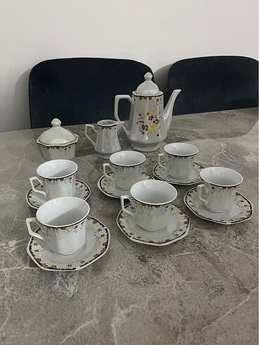 Antika Fincan set 6 kişilik