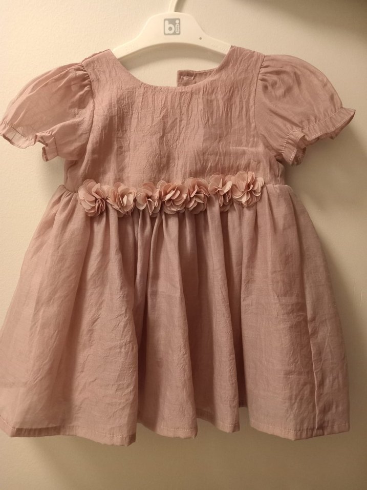 Pembe dogum gunu Kız Elbisesi - Görsel 3