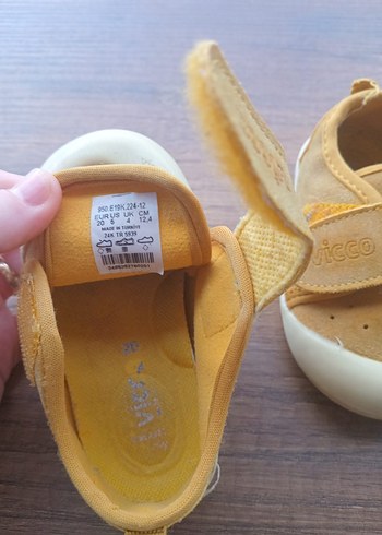 Sarı İlk Adım Kız Çocuk Ayakkabısı vicco - Görsel 4