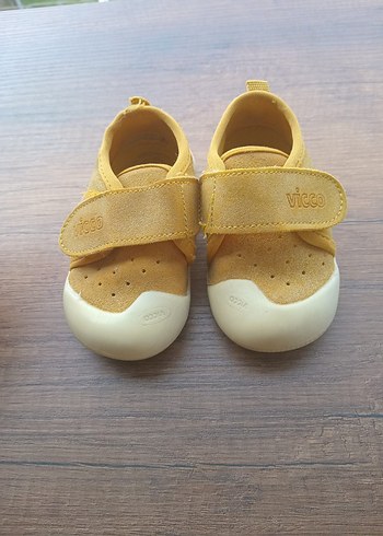 Sarı İlk Adım Kız Çocuk Ayakkabısı vicco - Görsel 3