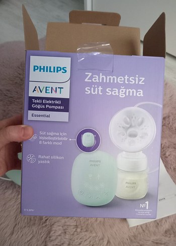 Beden Philips Avent Pastel Renkli Elektrikli Göğüs Pompası