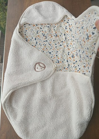 Beyaz Bebek kundagi, hastane çıkışı,battaniye - Görsel 3