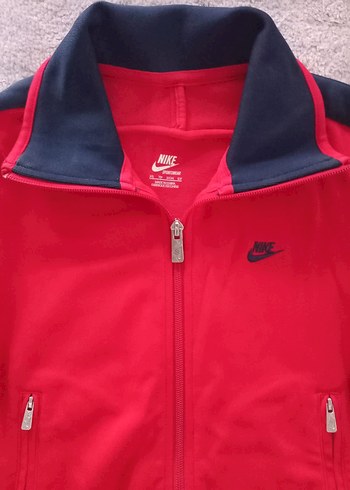 orijinal Kırmızı Fermuarlı Spor Ceket - Görsel 3