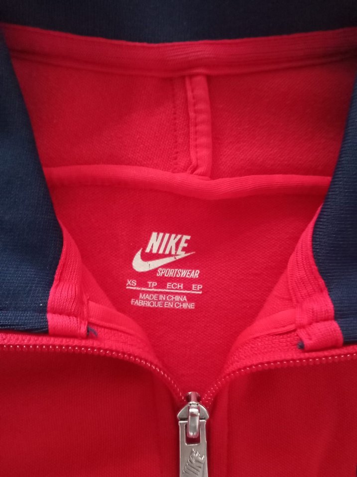 orijinal Kırmızı Fermuarlı Spor Ceket - Görsel 4