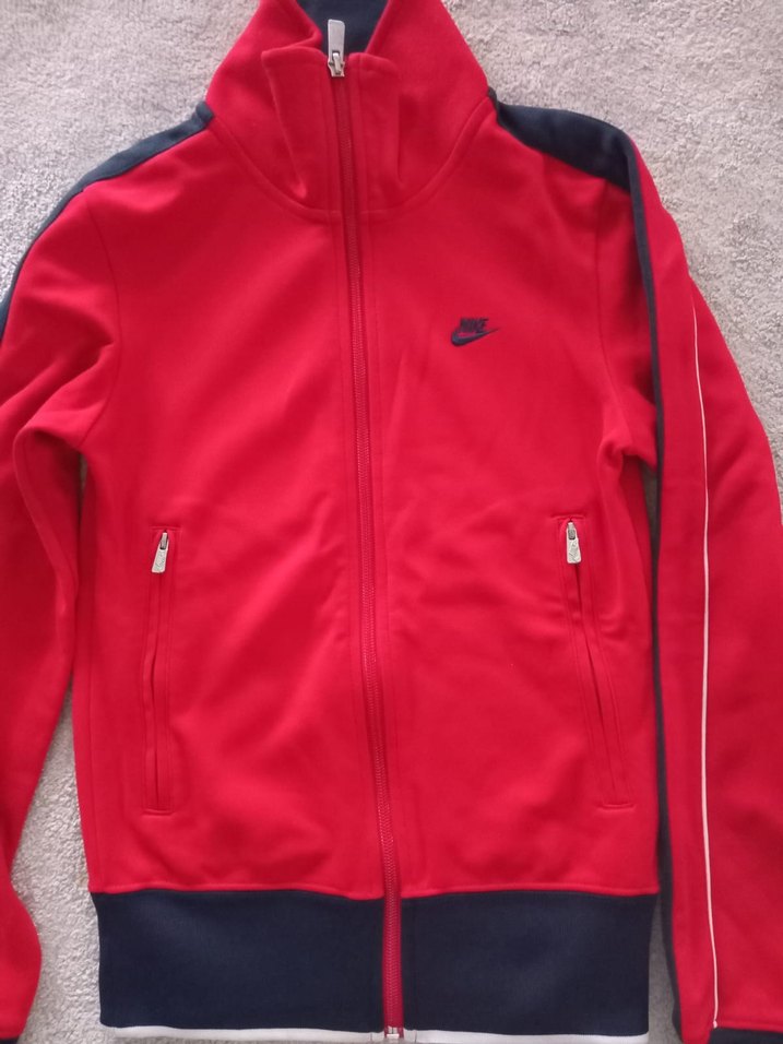 orijinal Kırmızı Fermuarlı Spor Ceket - Görsel 5