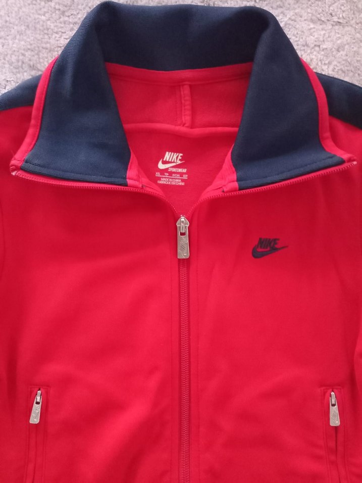 orijinal Kırmızı Fermuarlı Spor Ceket - Görsel 3