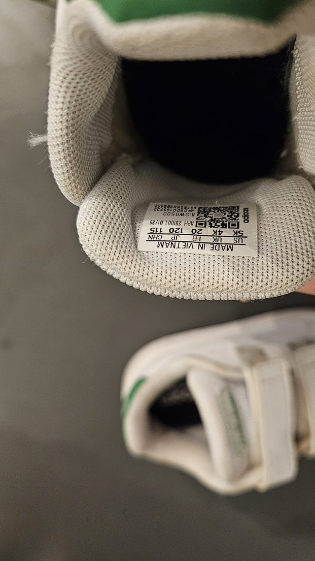 Beyaz Adidas Erkek Çocuk Spor Ayakkabı - Görsel 4