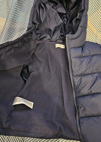 Kapüşonlu Fermuarlı Erkek Çocuk Mont - Görsel 2