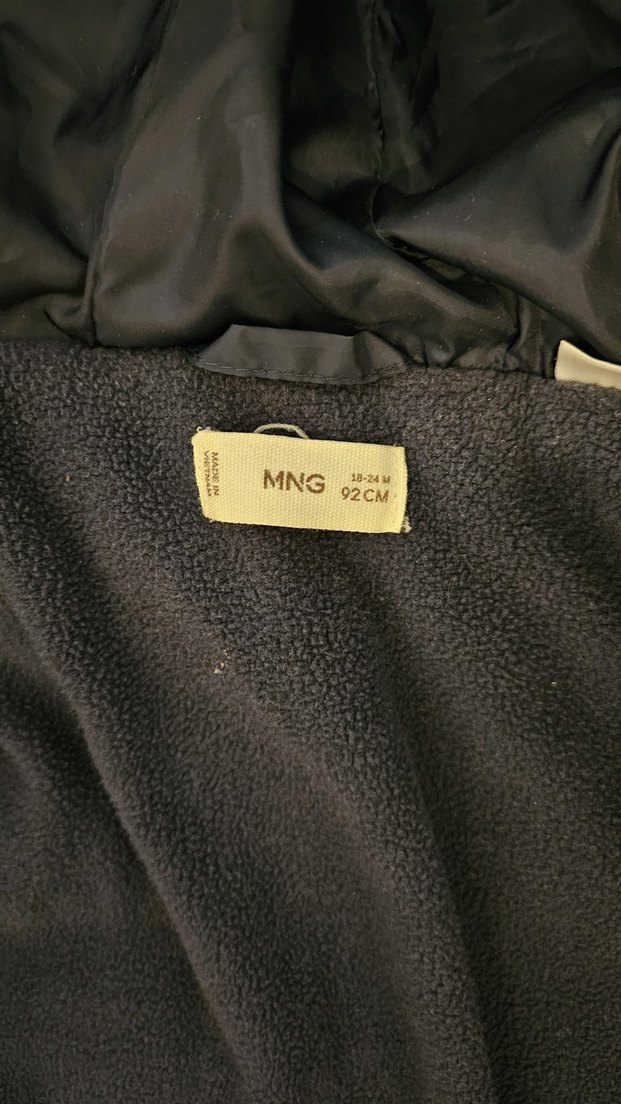 Kapüşonlu Fermuarlı Erkek Çocuk Mont - Görsel 3