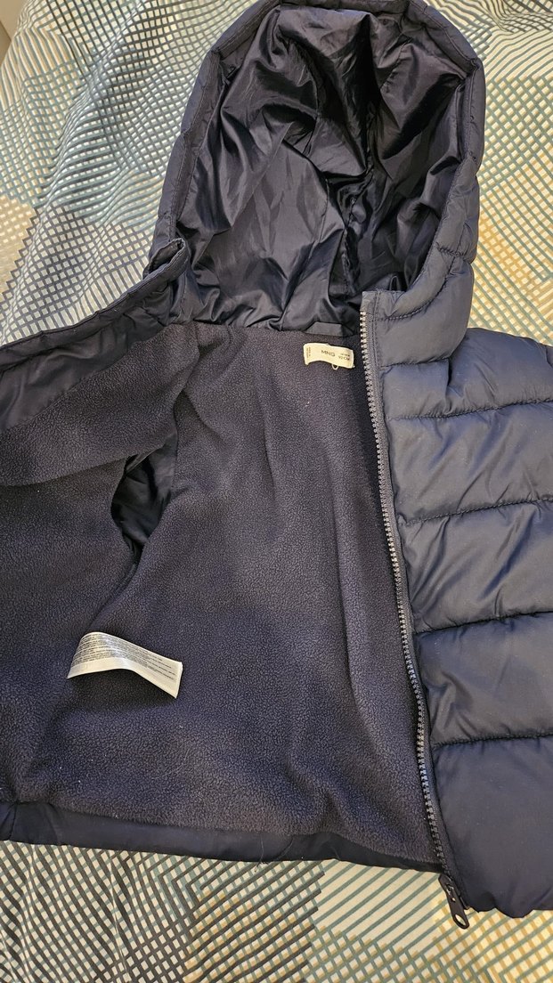 Kapüşonlu Fermuarlı Erkek Çocuk Mont - Görsel 2