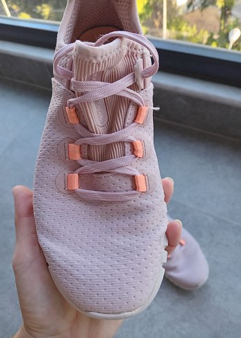 under armour Pembe Bağcıklı Kadın Spor Ayakkabı - Görsel 5