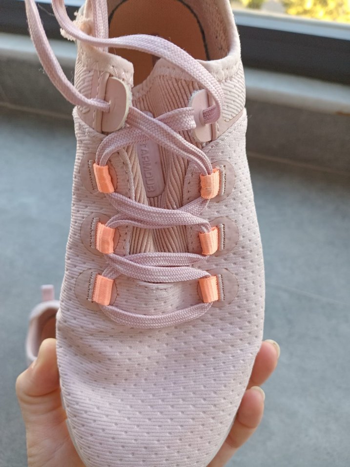 under armour Pembe Bağcıklı Kadın Spor Ayakkabı - Görsel 4