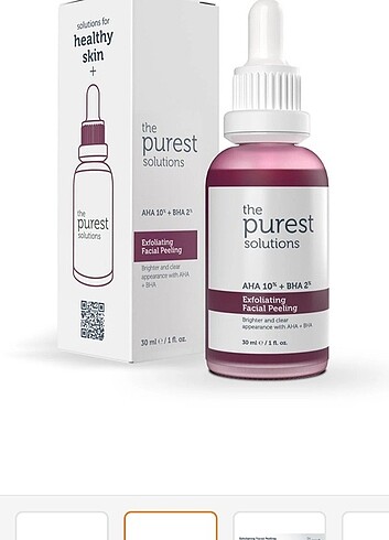 Kırmızı peeling serum 