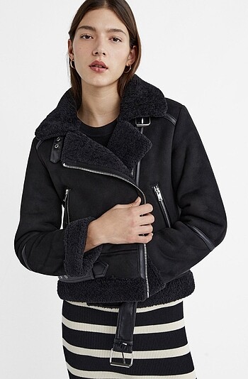Stradivarius biker ceket mont