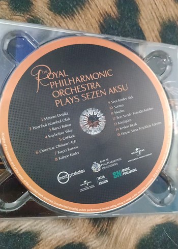 Beden Royal Philharmonic Orchestra - Sezen Aksu Canlı Konser CD