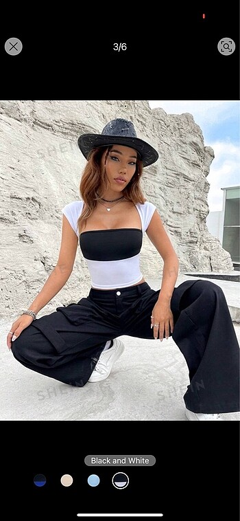 Sheinside Shein bluz sıfır