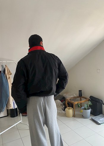 l Beden siyah Renk wellensteyn bomber erkek mont