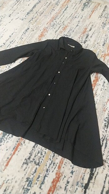 Hackett 42 beden siyah hamilelik gömleği geniş kalıp xxl