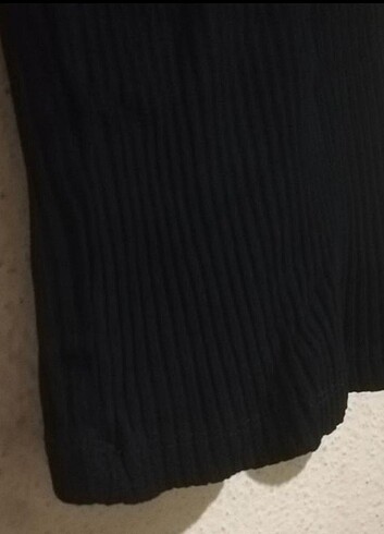 LC Waikiki LCW siyah fitilli kısa pantolon