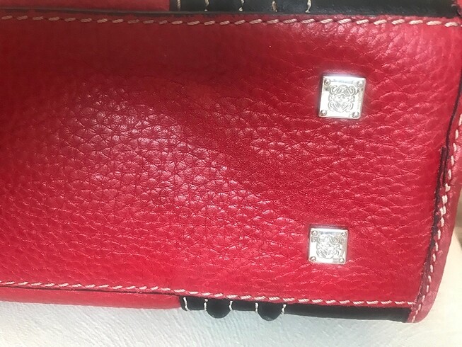 Beden kırmızı Renk LOEWE ÇANTA VE MOSE ÇANTA 2ADET
